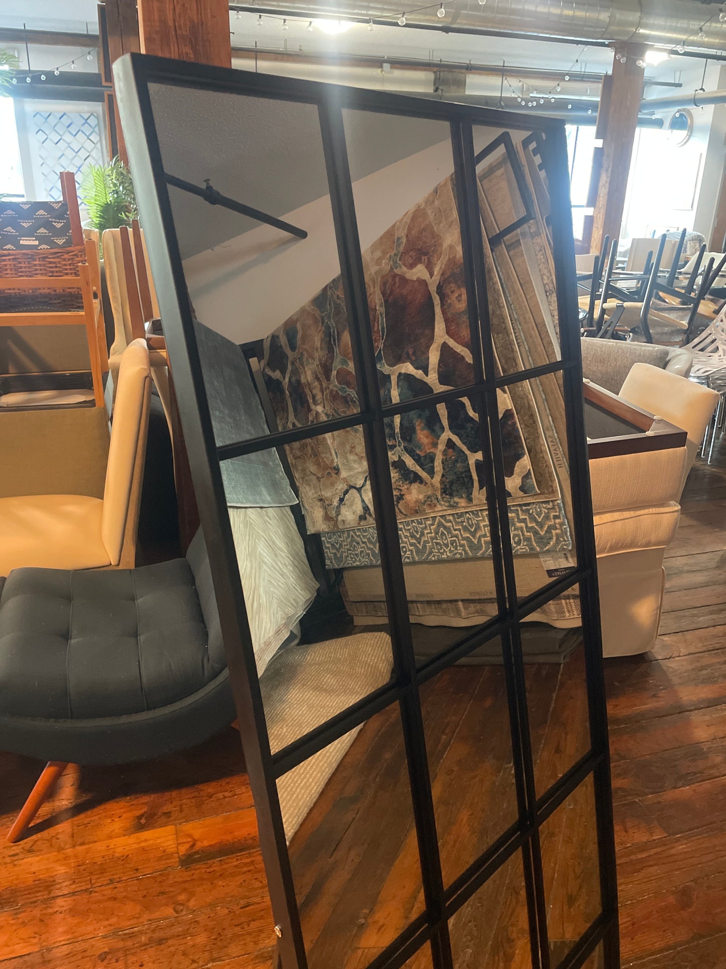 Full length 21x64 black-paned mirror 🖤