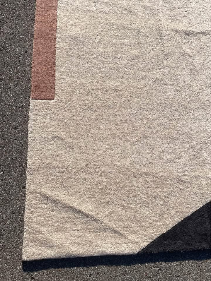 10x14 modern wool rug 🖤