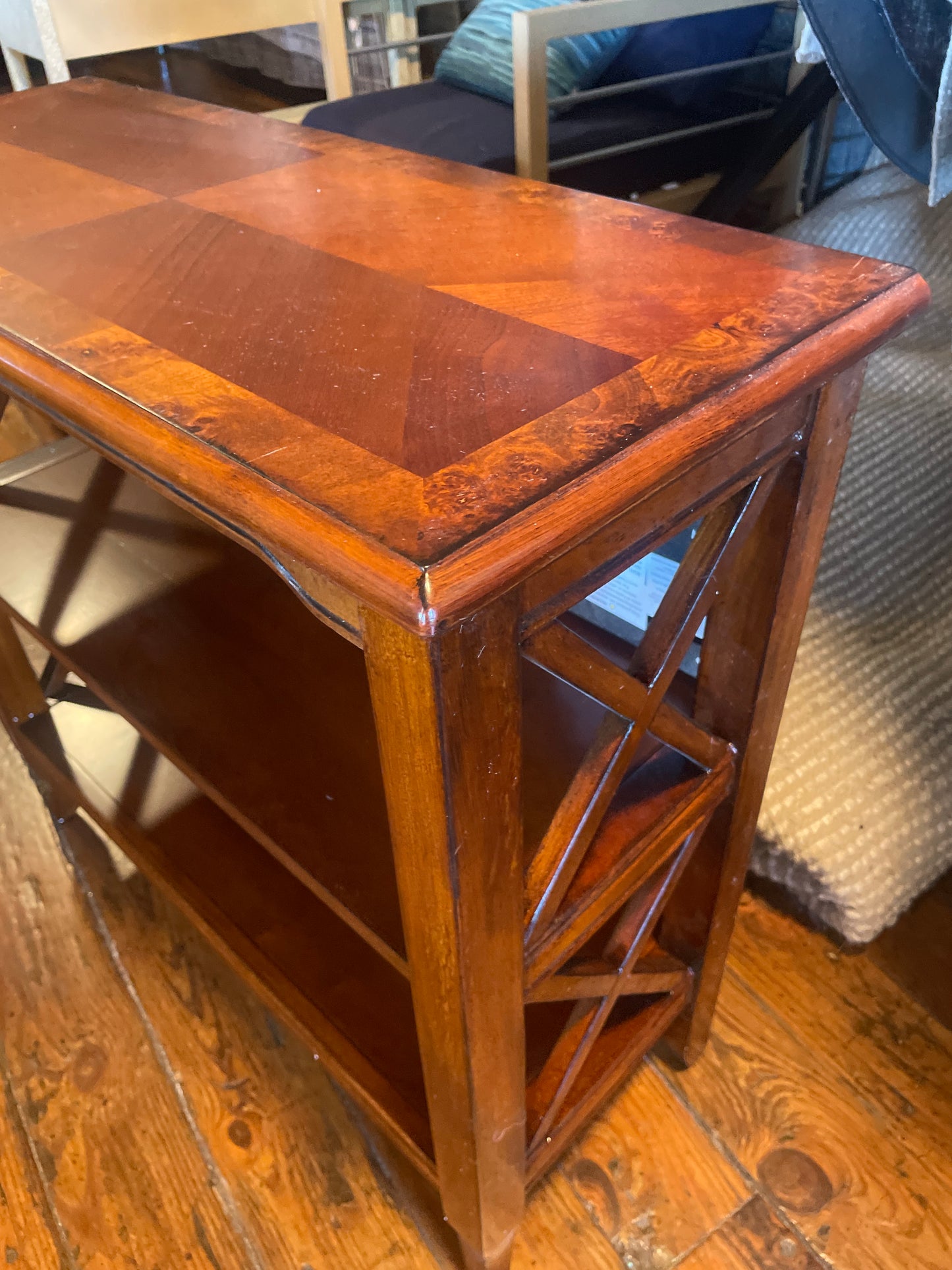 Butler Company ash wood rustic bookcase π