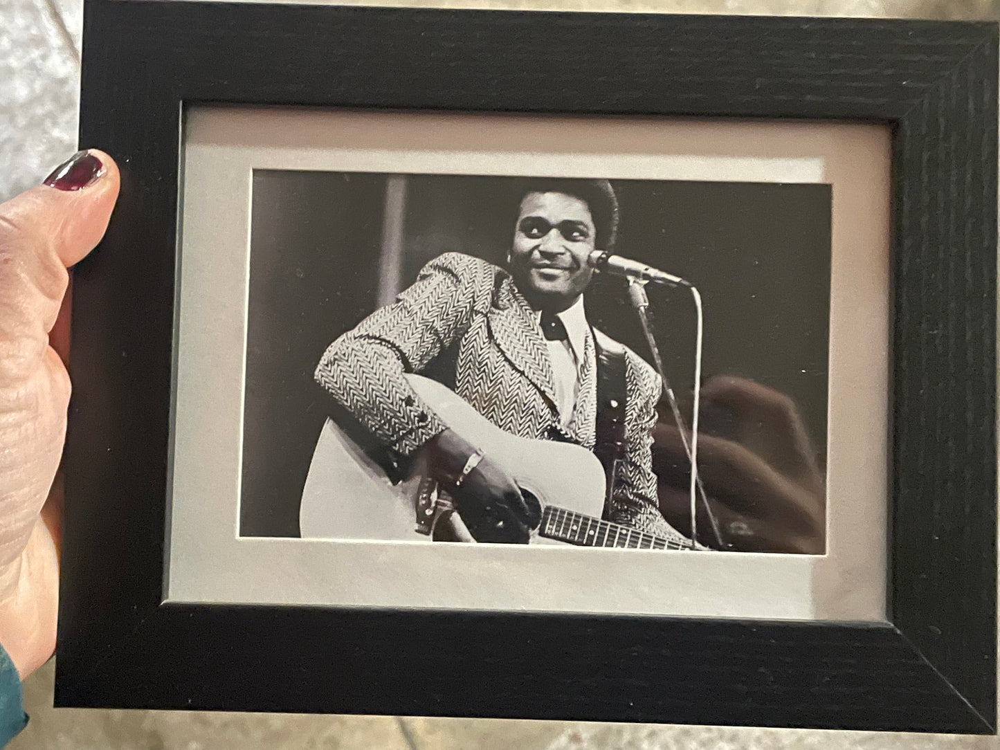 Framed 5x8 Nashville-inspired art 🎸