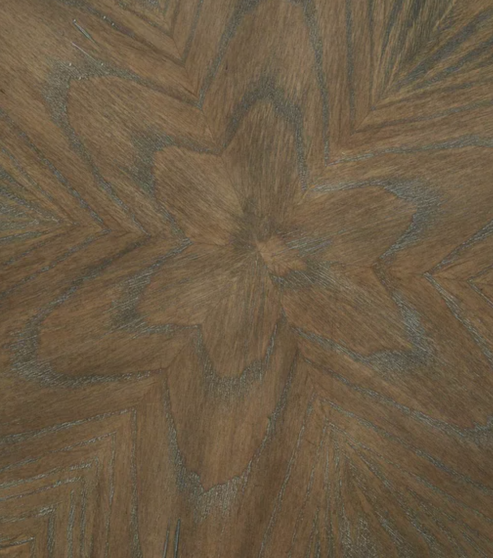 Reclaimed walnut wood accent table š