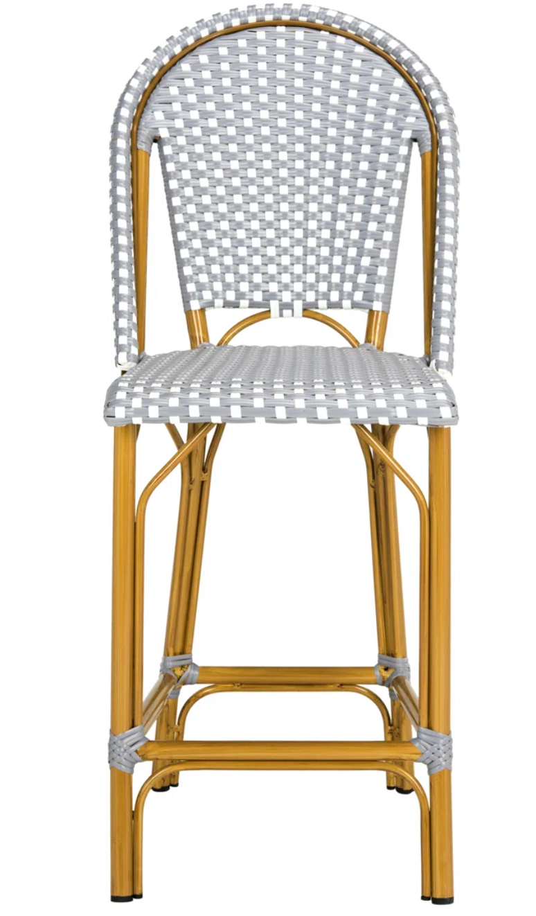 Wicker outdoor 26'' counterheight barstool πΉ