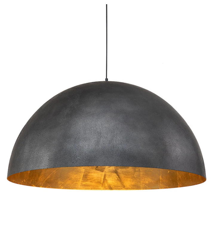 Industrial oversized metal dome 15in pendant 🌟
