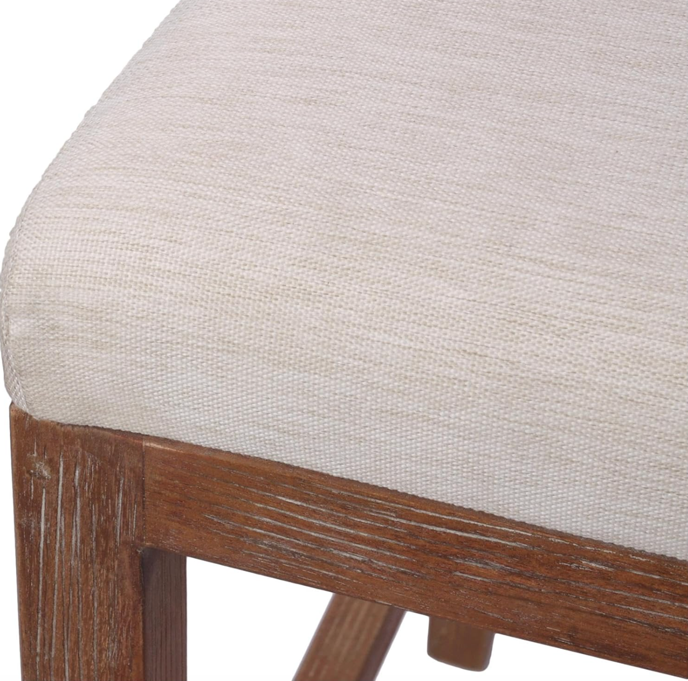 Rope counterheight stool w/ mahogany legs π₯