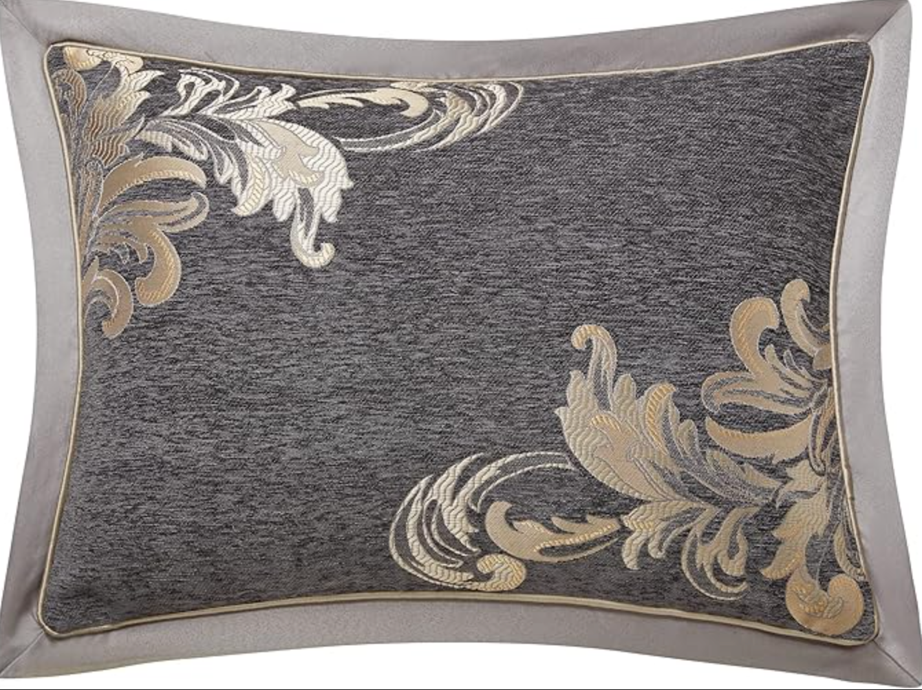 Waterford Everett gray 6 piece King comforter set 🩶