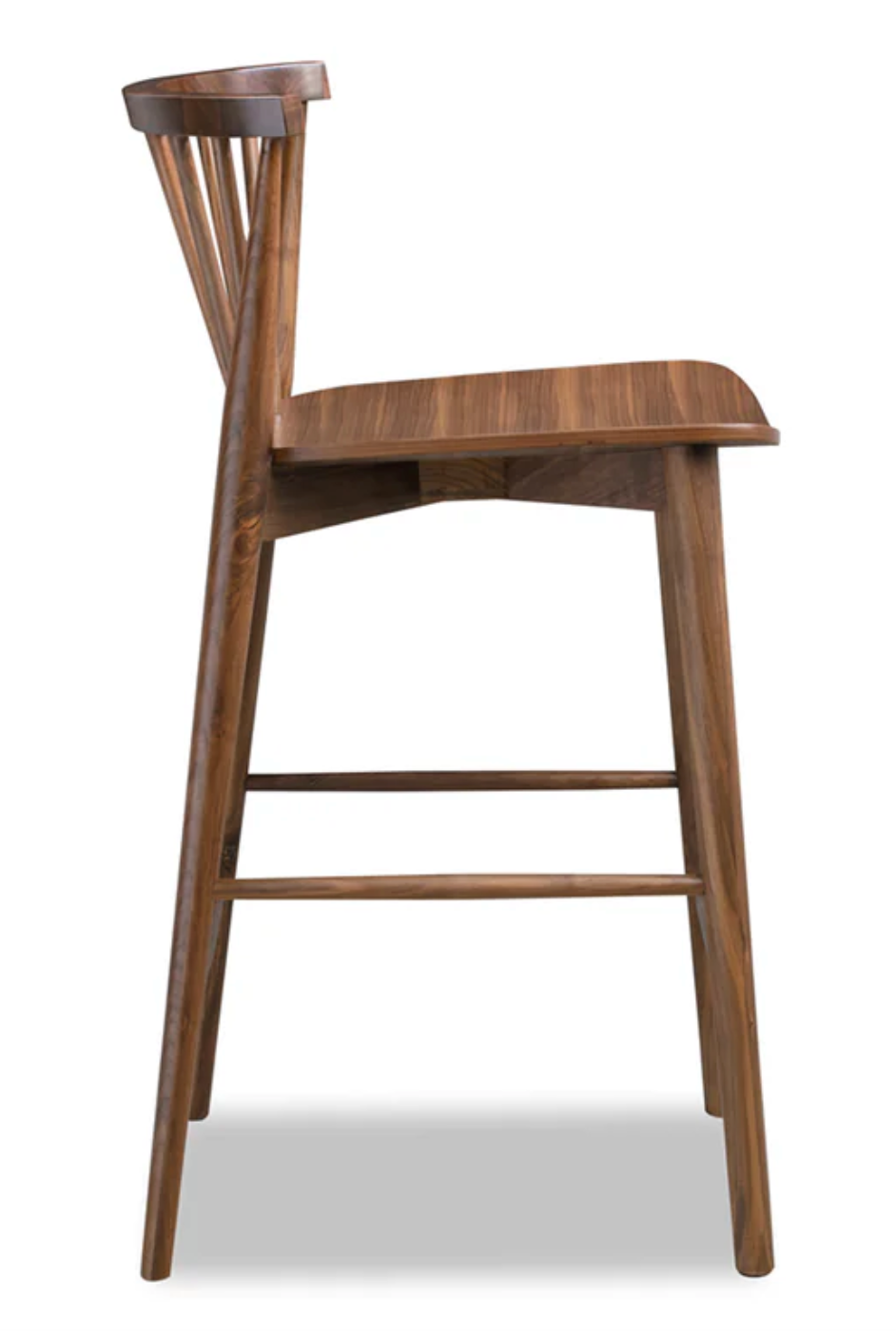 Brown wood Poly & Bark barstool 🥂🤎