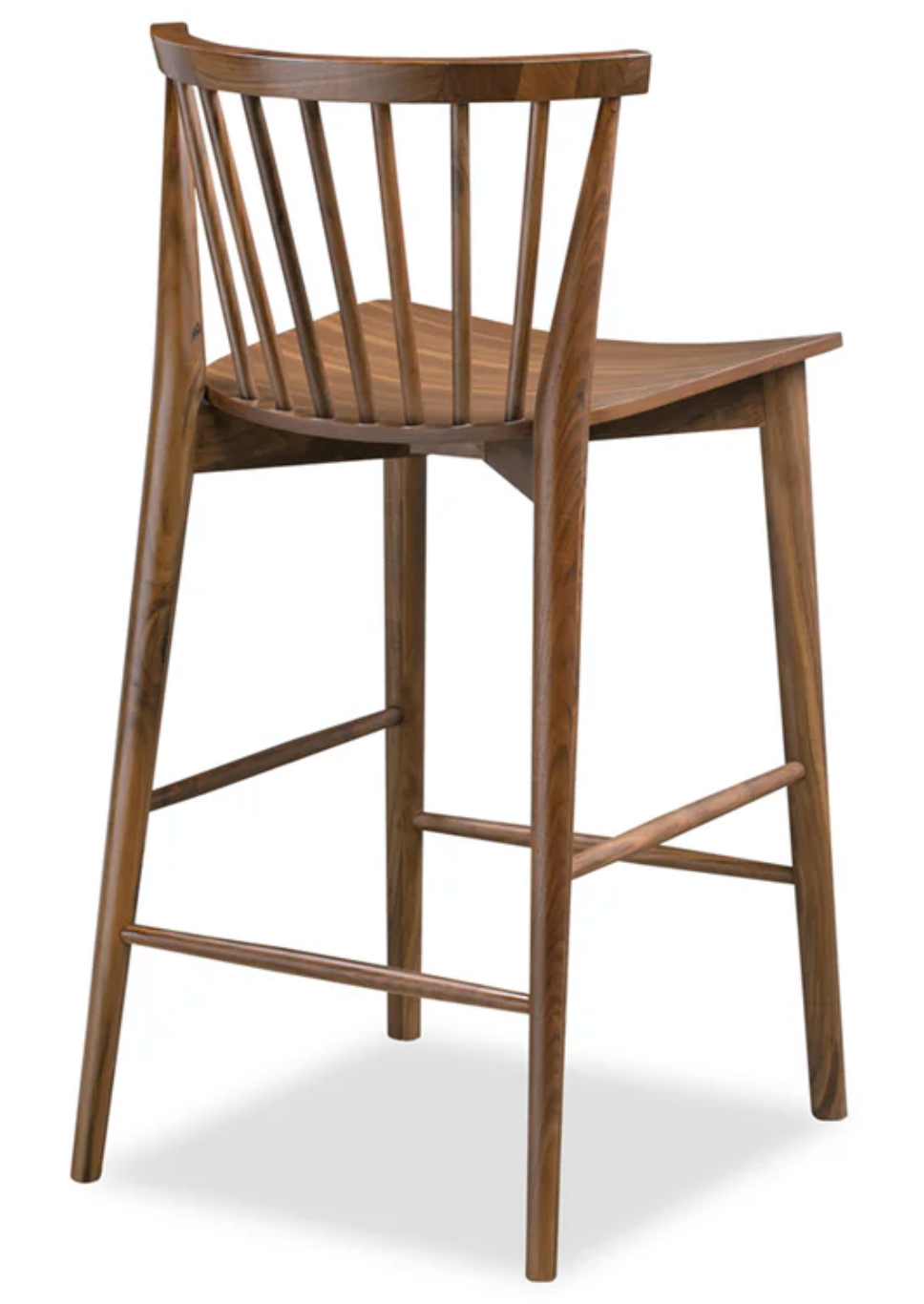 Brown wood Poly & Bark barstool 🥂🤎