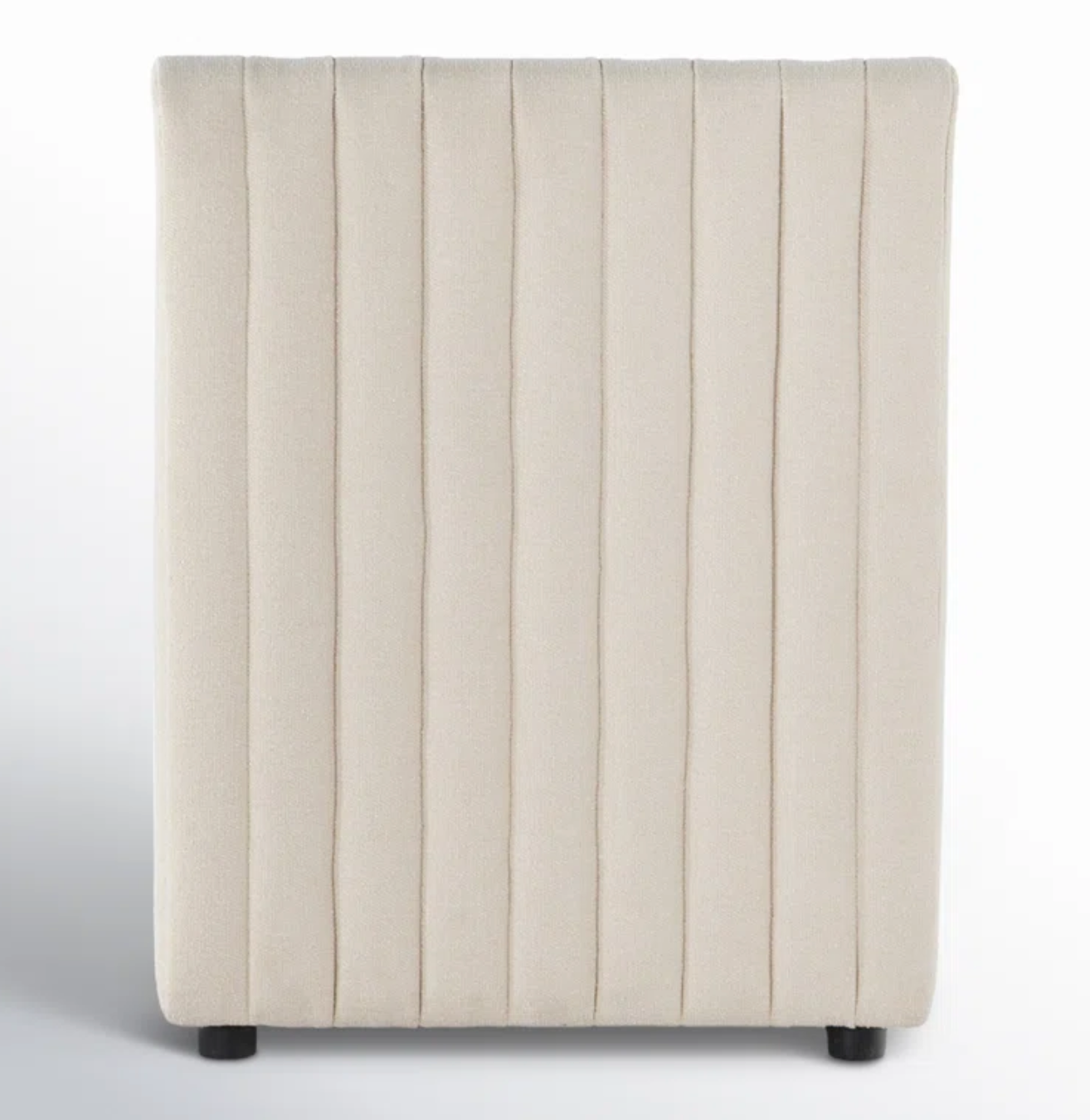 Tufted oatmeal accent chair ♡