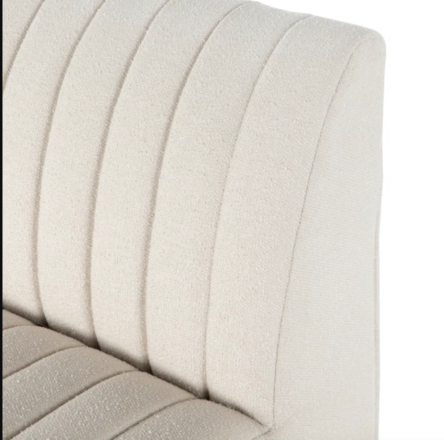 Tufted oatmeal accent chair ♡