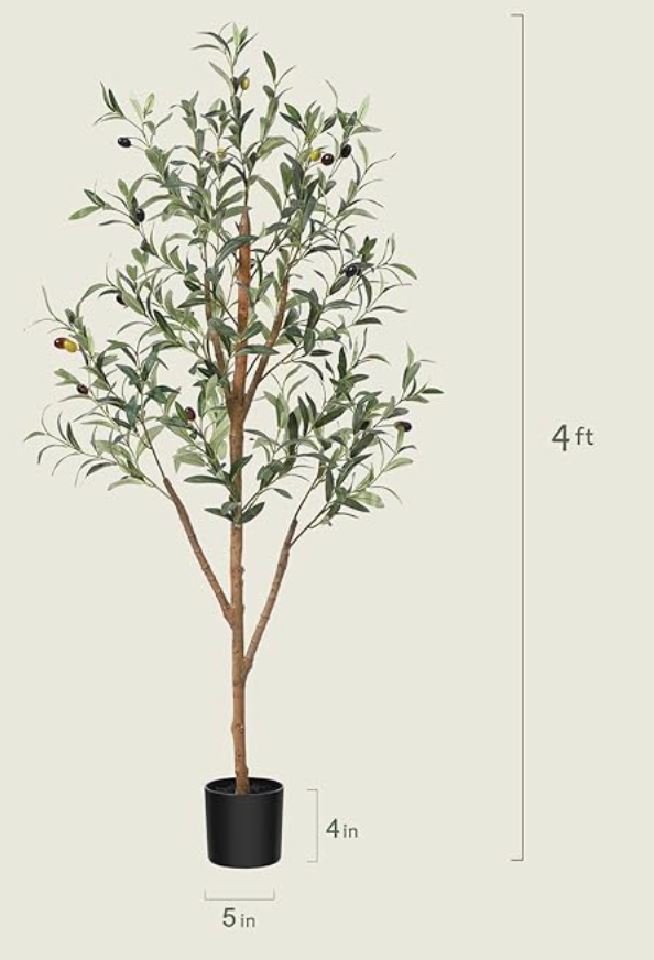 4ft faux olive tree π«