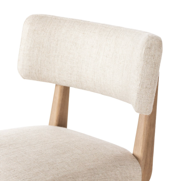 Four Hands cream swivel barstool 🍷