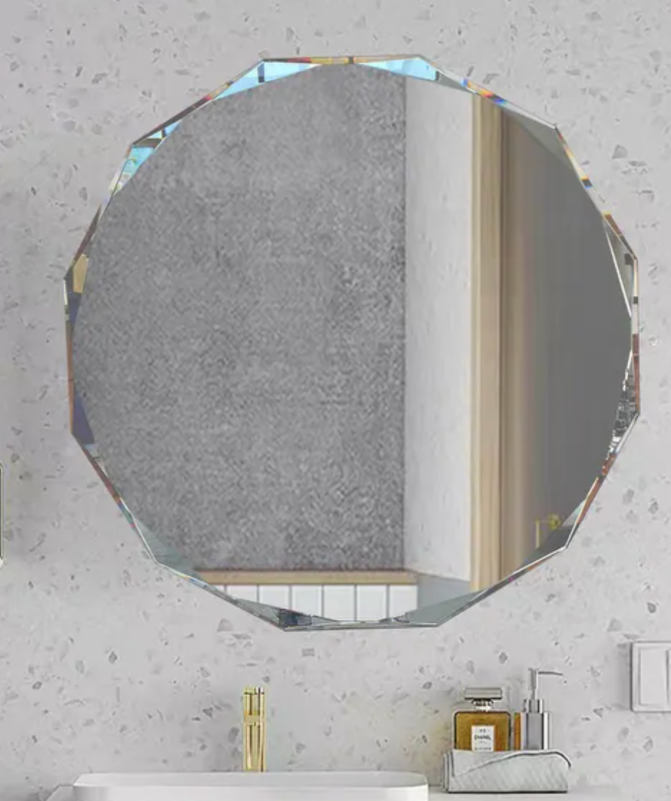 Beveled edge 24" wall vanity mirror 🫧