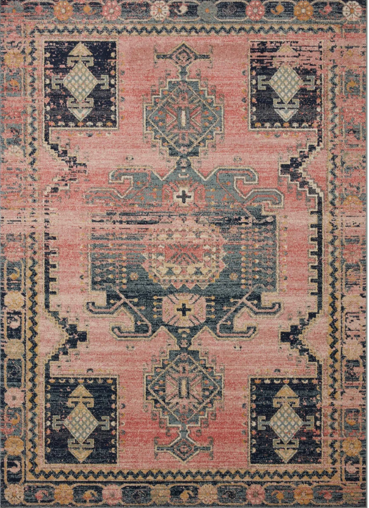 Loloi southwestern rose 6x9 rug 🌹