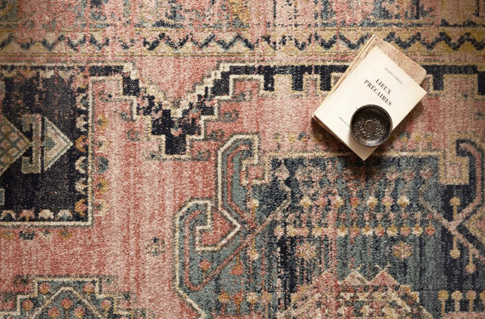 Loloi southwestern rose 6x9 rug 🌹
