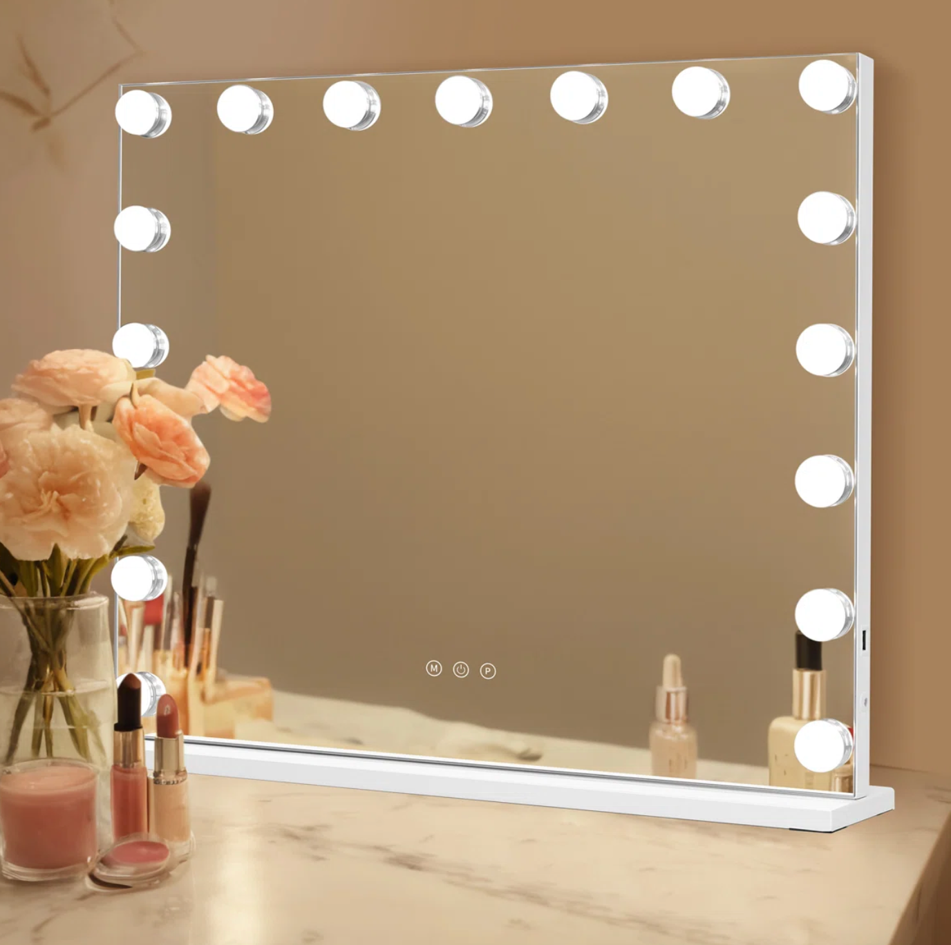 Hollywood makeup vanity mirror w/ 17 LED lights 💡