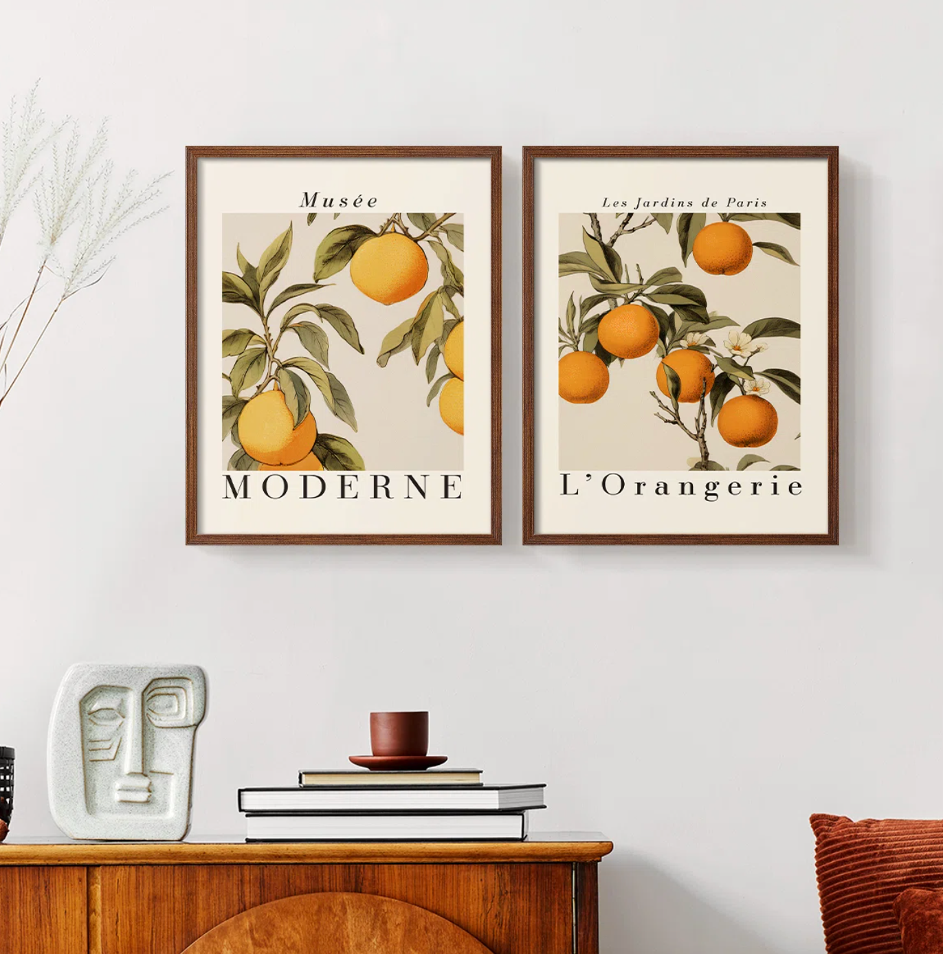 Vintage floral framed 12x30 prints 🍊