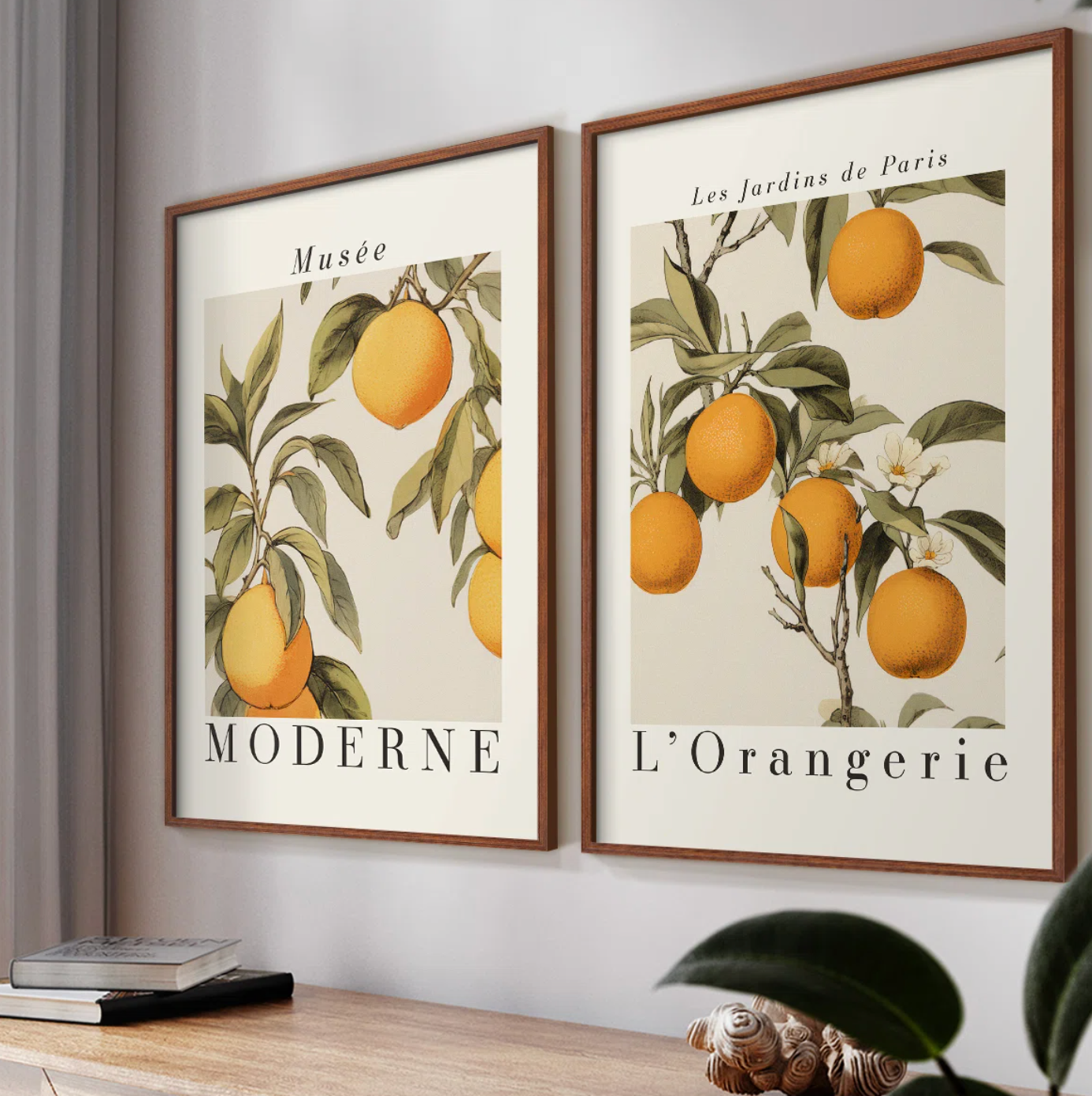 Vintage floral framed 12x30 prints 🍊