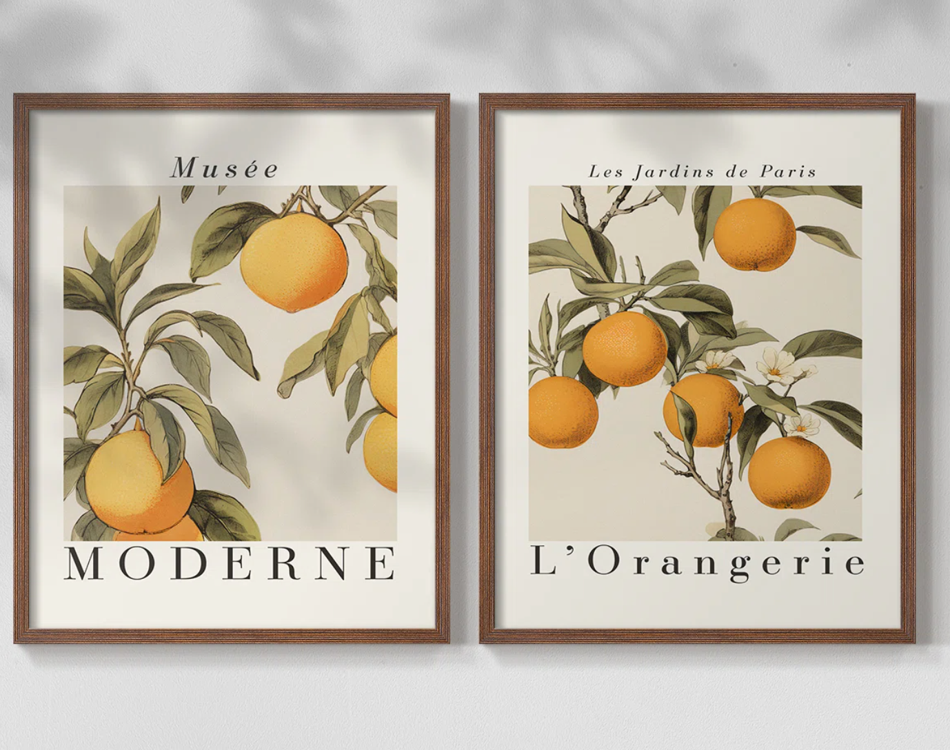 Vintage floral framed 12x30 prints 🍊