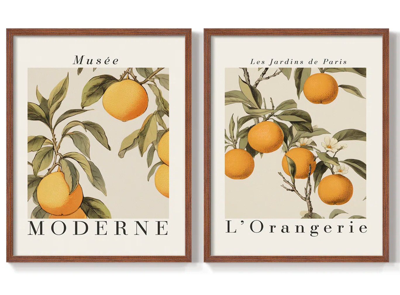 Vintage floral framed 12x30 prints 🍊