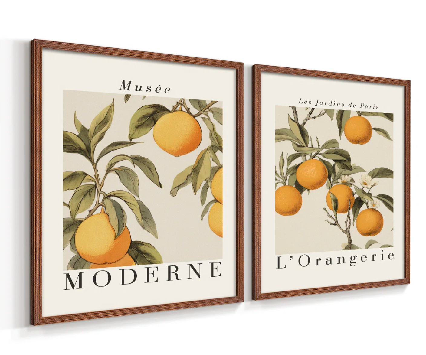 Vintage floral framed 12x30 prints 🍊