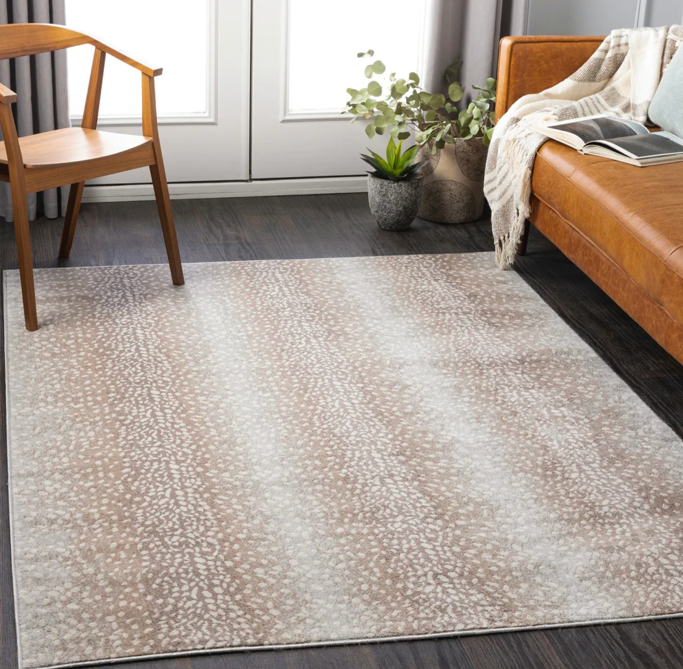 10x14 antelope striped rug 🦌