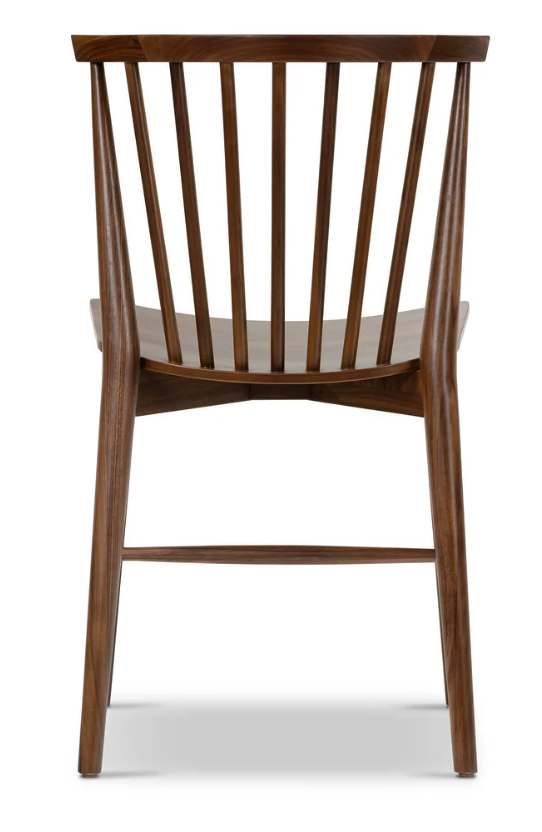 Spindled walnut Poly & Bark wood Ligna dining chair 🤎