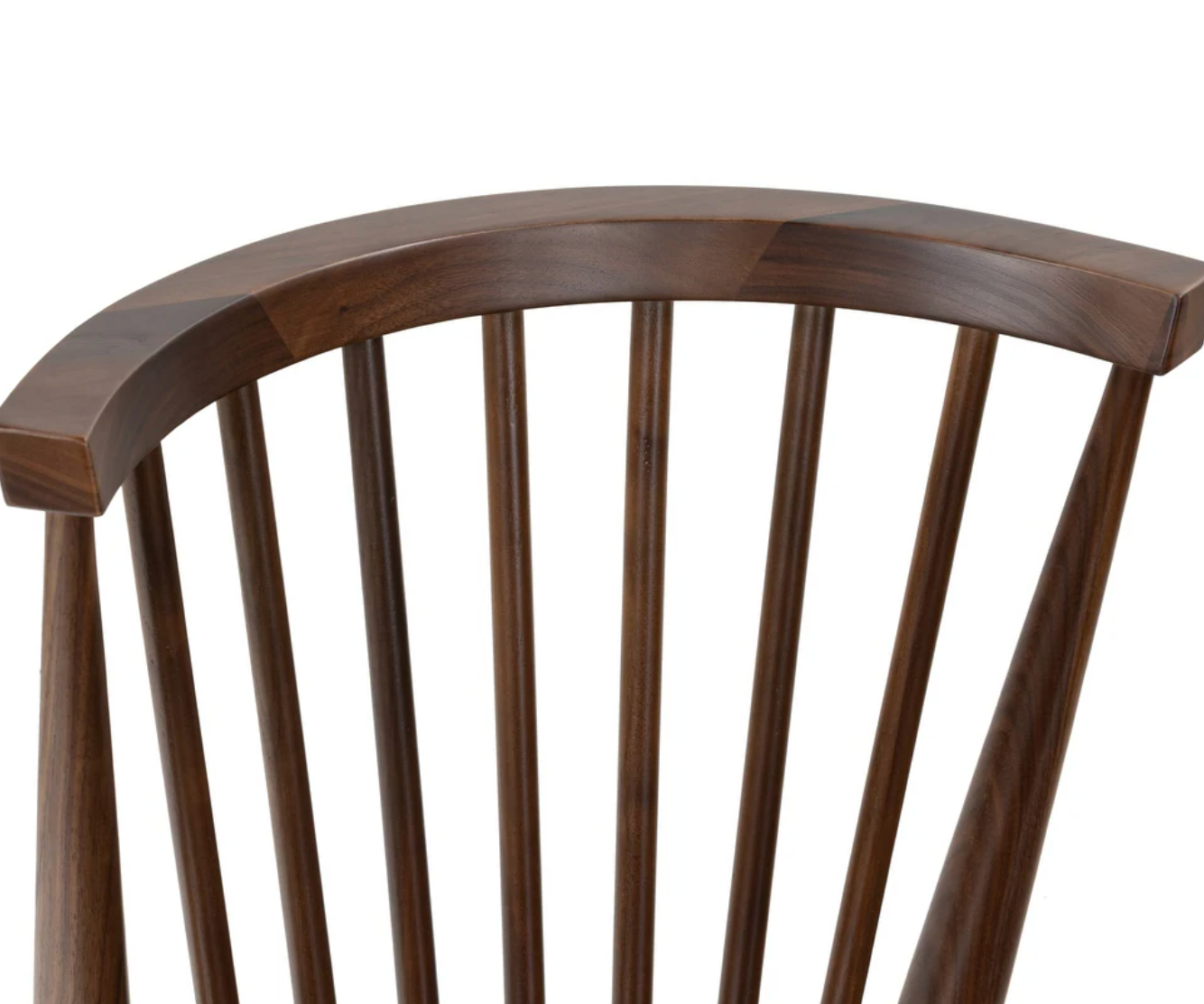Spindled walnut Poly & Bark wood Ligna dining chair 🤎