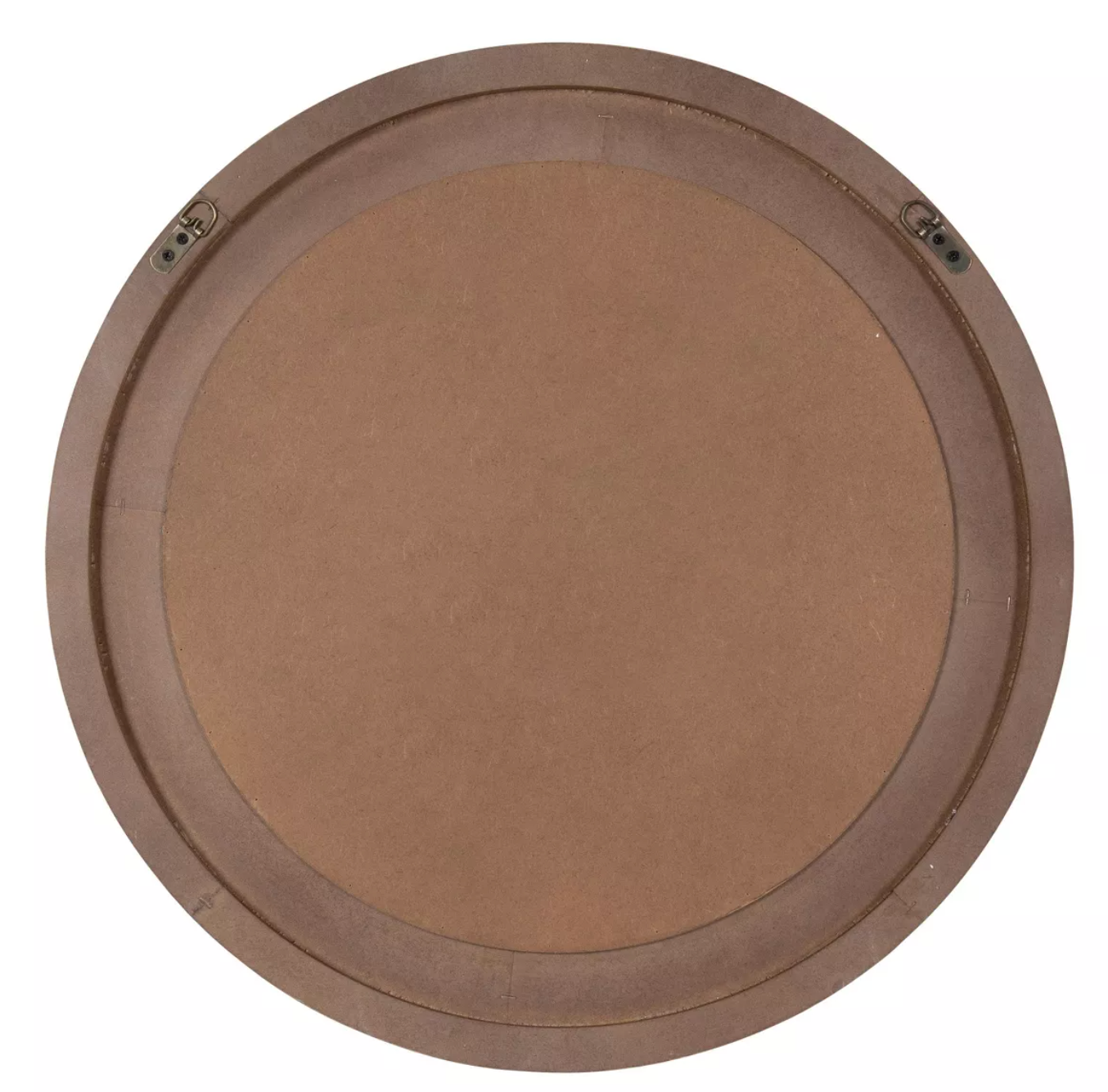 Stunning rustic, beachy 28" round wood mirror 🪞
