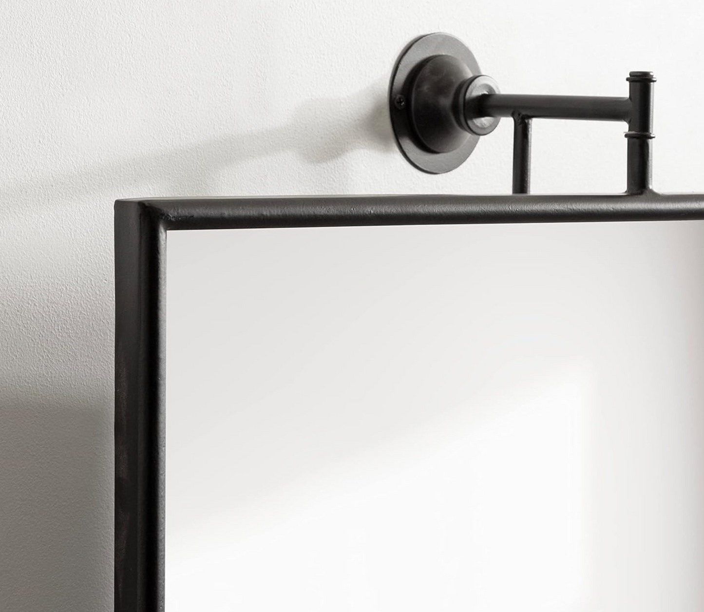 Black rectangle 20x31 adjustable pivot mirror 🖤