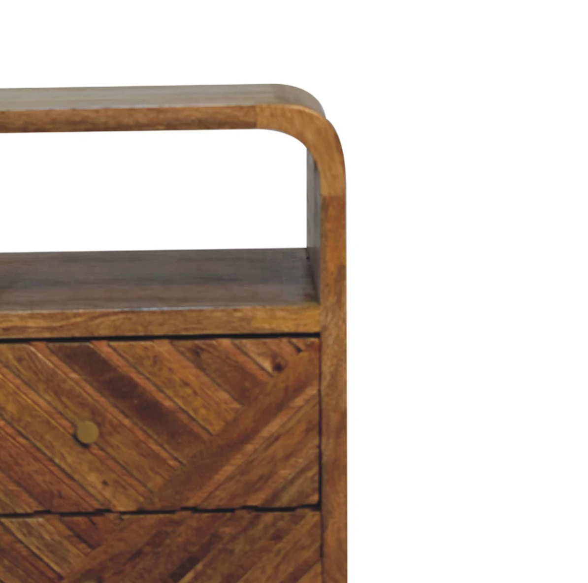 Light brown wood 12" nightstand 🤎
