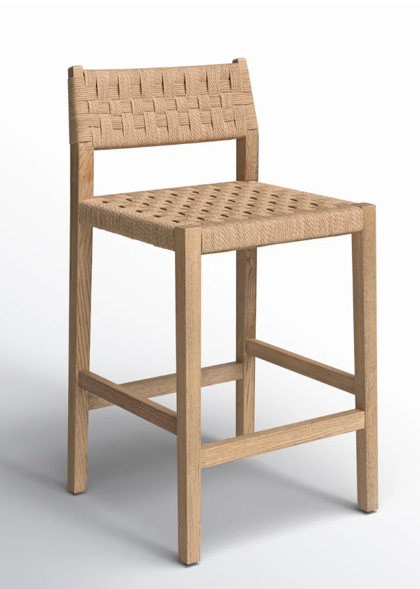 Four Hands double twisted paper cord barstool 🥃