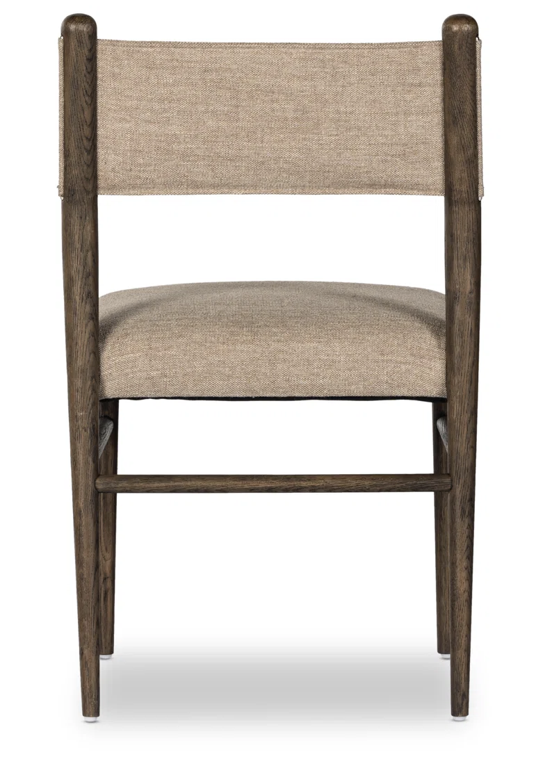Four Hands upholstered chair w/ oak wood frame 🪑
