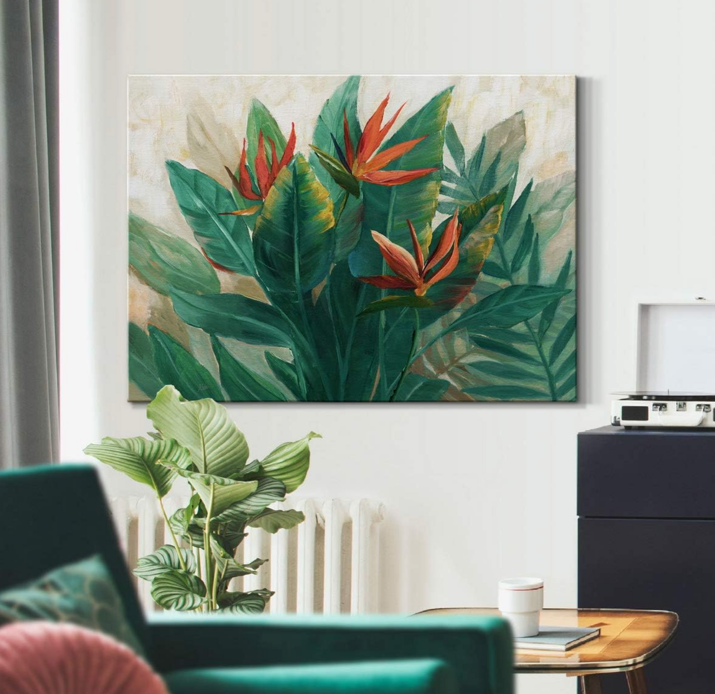 30x40 Birds of Paradise Canvas