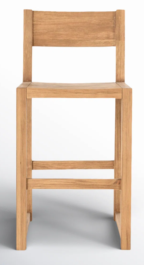 Modern Solid Pine or Honey Brown counterheight barstool🍻