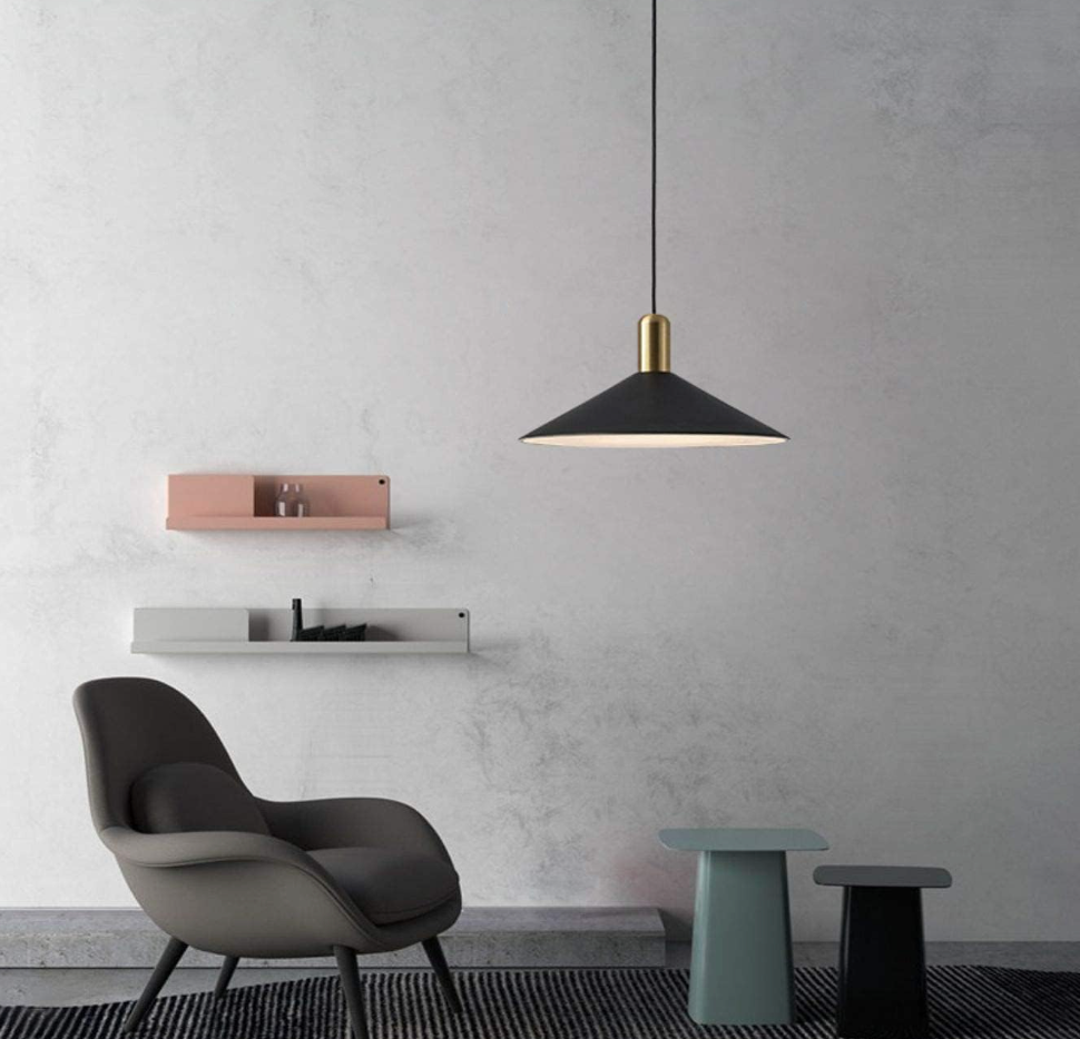 Matte black MCM 1-light industrial dome cone pendant 🖤