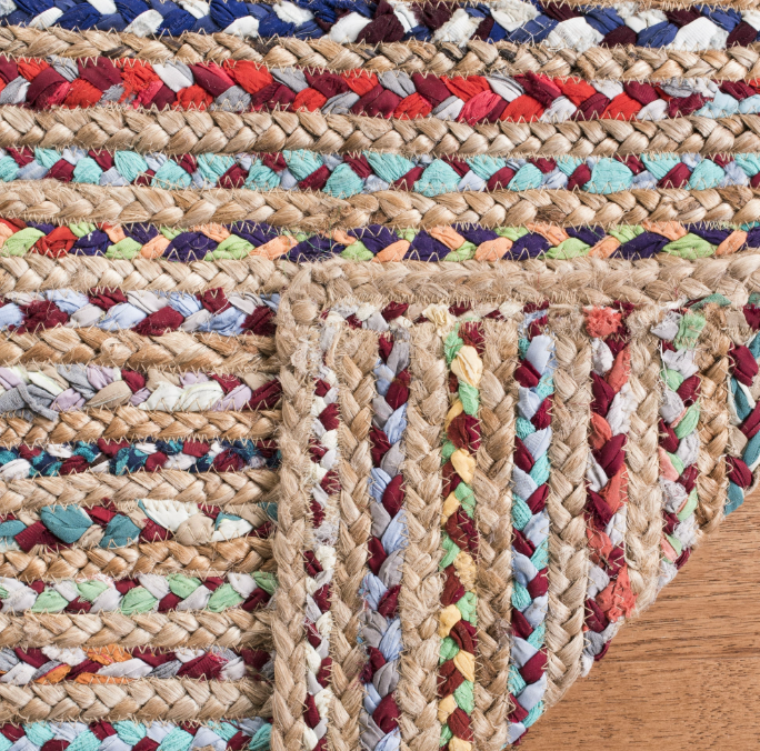 2x14 Natural & Multi Color Geometric Runner🌈