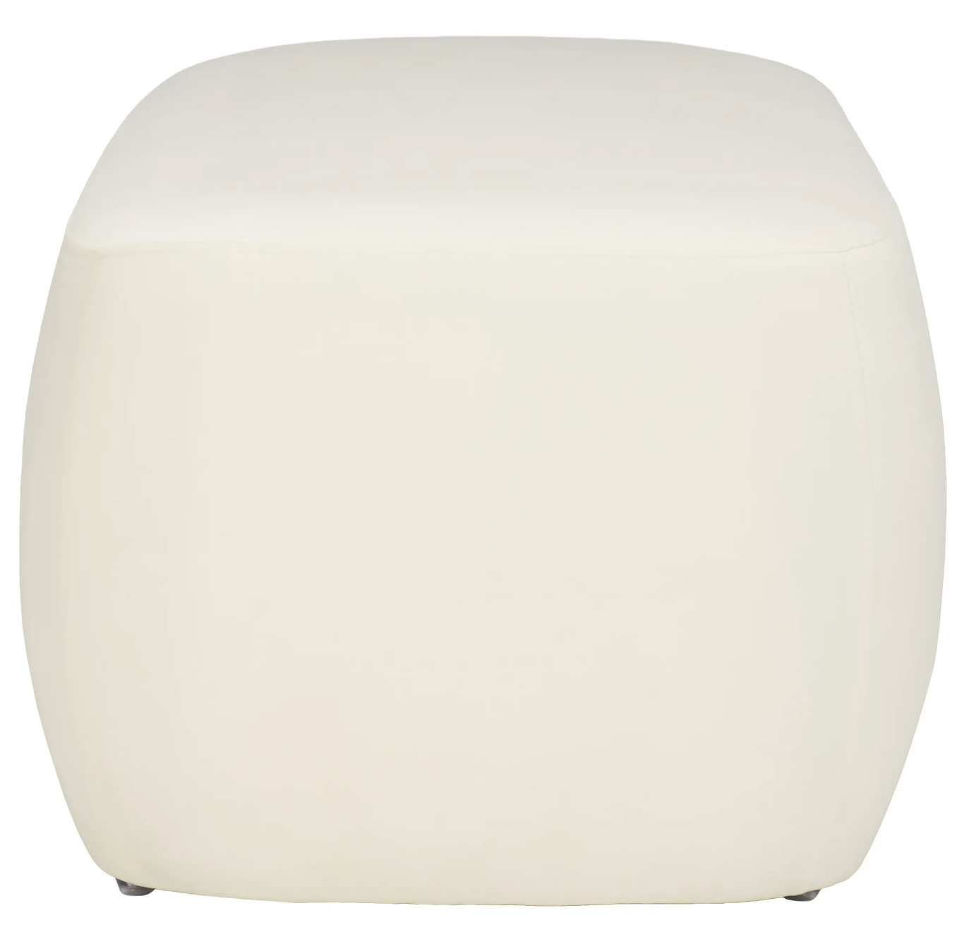 Cream velvet ottoman ♡