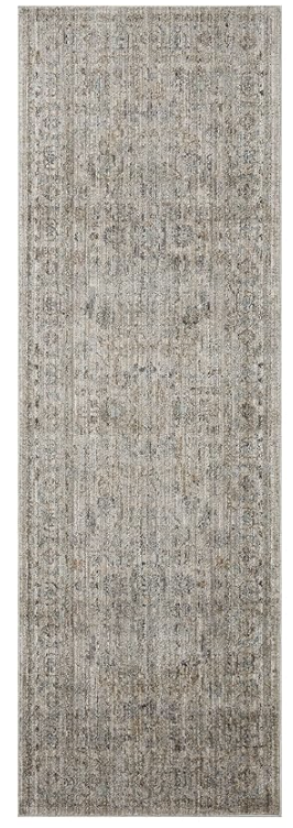 3x8 Beige/Mist Loloi runner rug 🐚