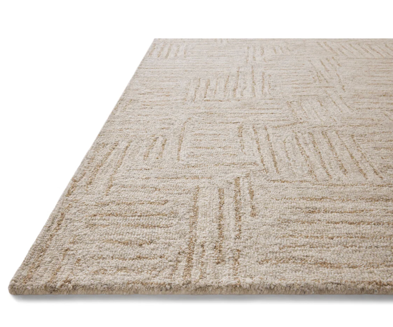 Loloi x Chris Loves Julia smoke & sand 2'-3" x 3'-9" rug π