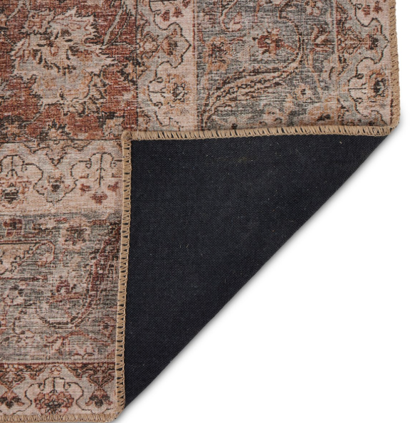 8x10 Four Hands rust botanical vintage-inspired rug π