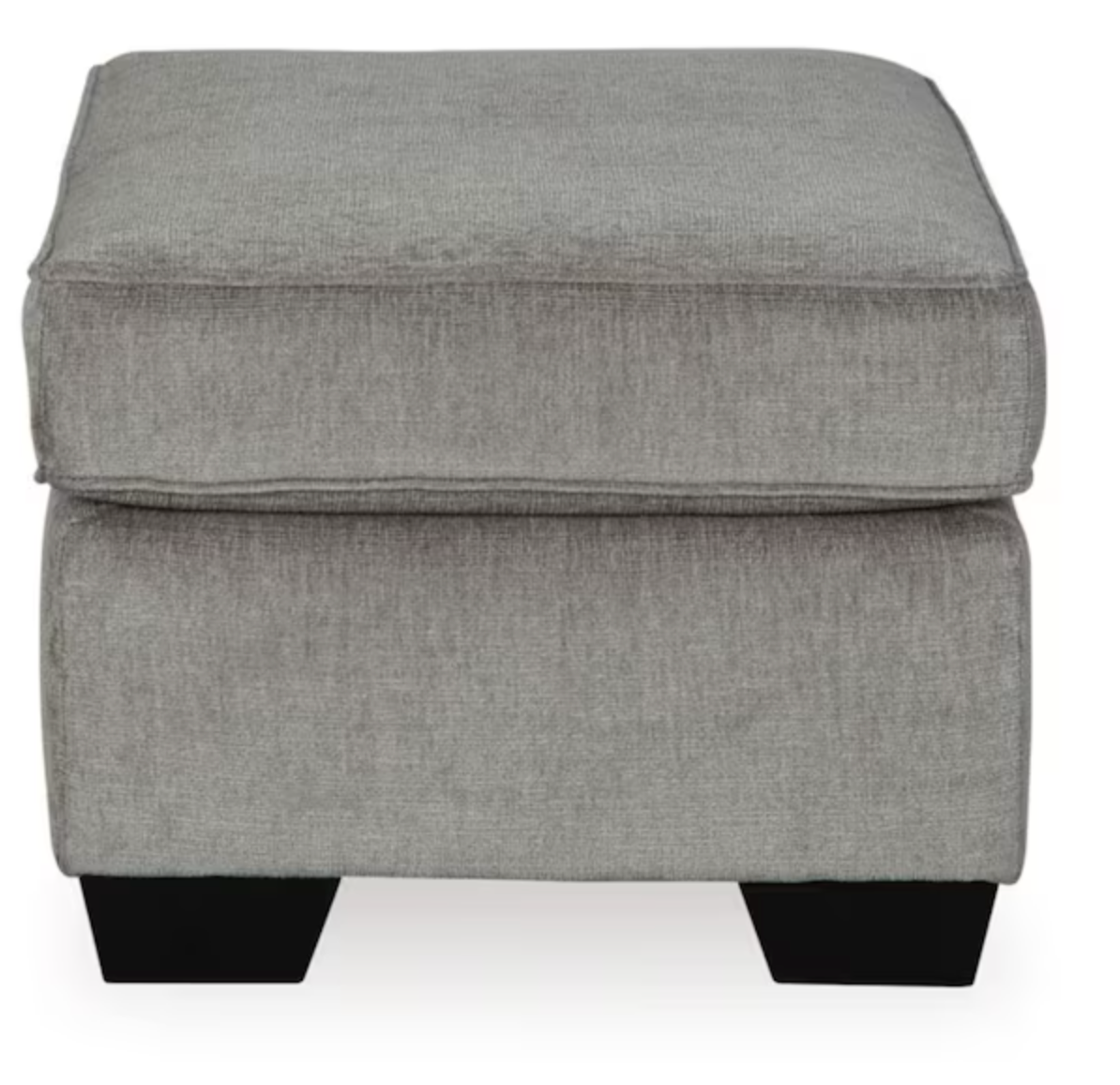 Gray rectangle cocktail ottoman 🩶