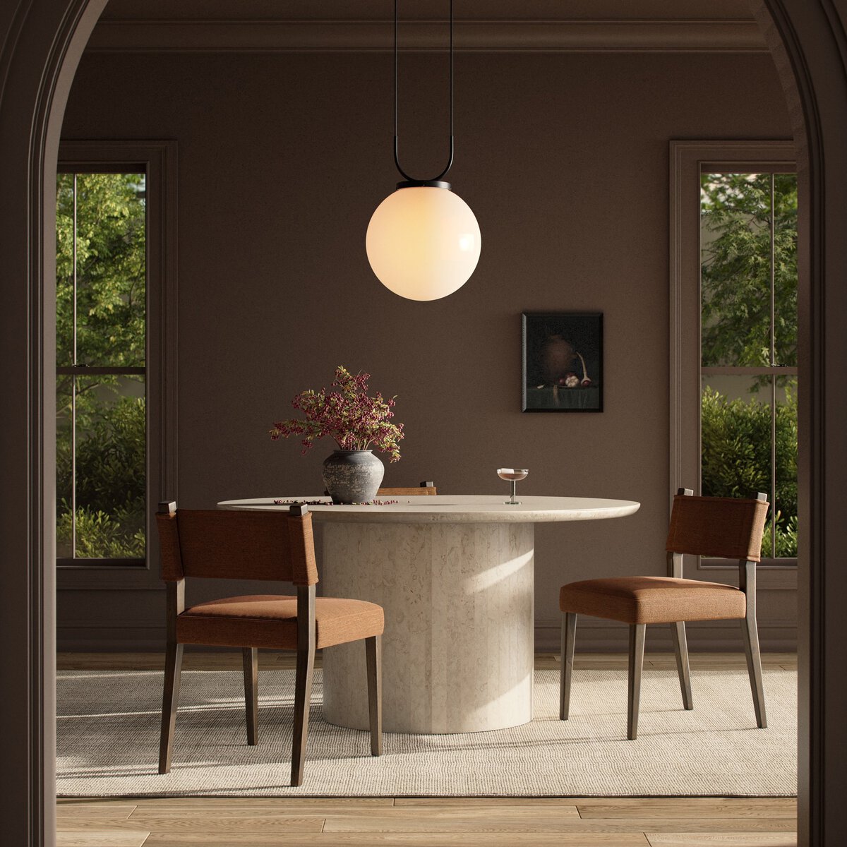 Ferris Dining Chair Laughlin Ochre