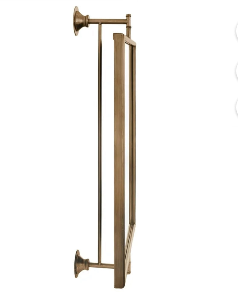 Gold rectangle 20x31 adjustable pivot mirror 🖤