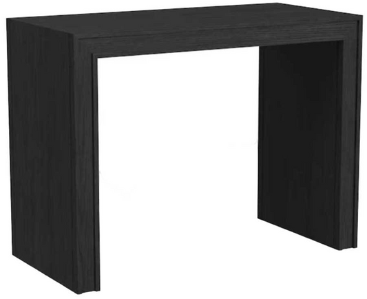Flexsteel black waterfall accent table