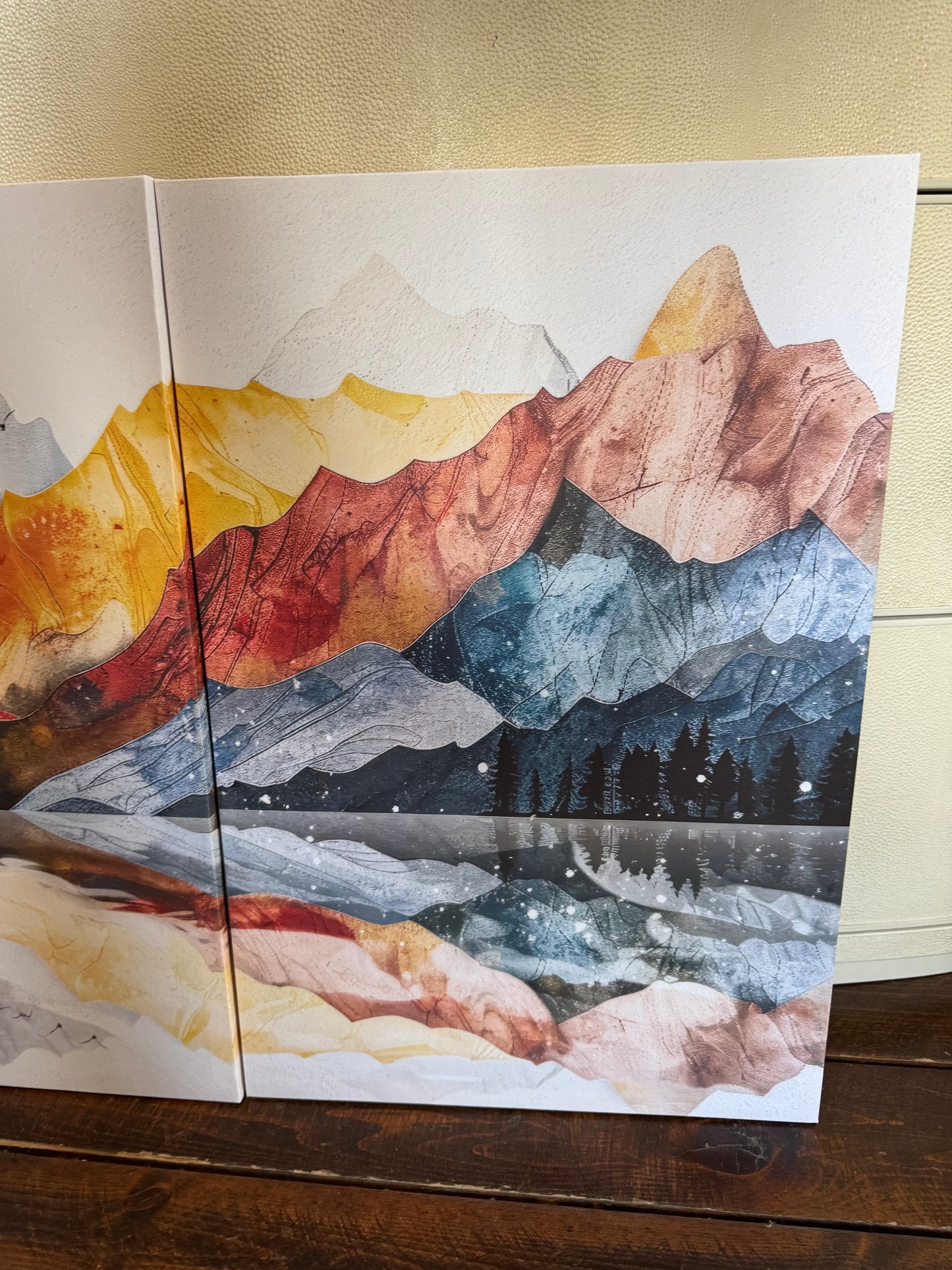 16x24 colorful mountain range canvas prints ⛰️