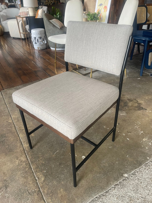 Four Hands modern grey desk or accent chair ✍🏻