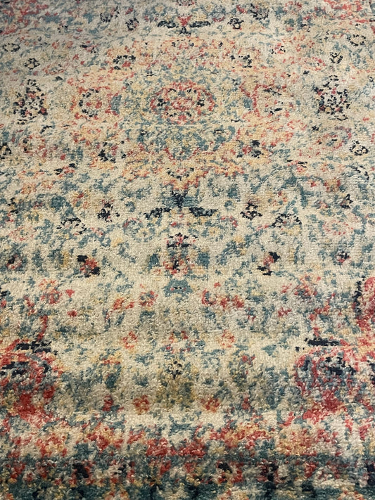 4x6 multicolor botanical rug 🌸