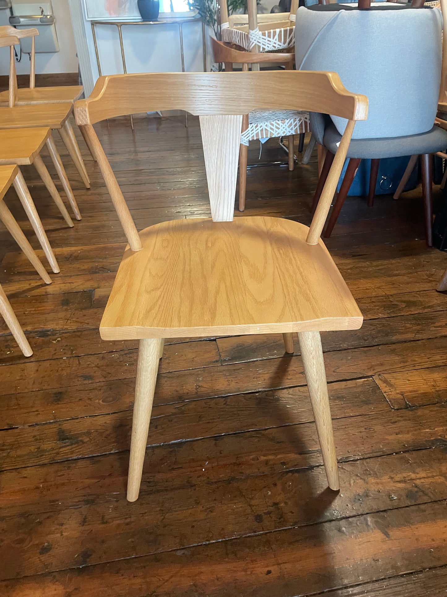 Solid oak wood Poly & Bark dining Chair 🍽️