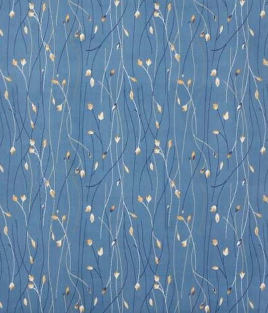 Blue & yellow 7x10 botanical rug 🌼