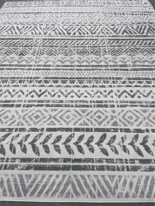 8x10 geometric boho rug △